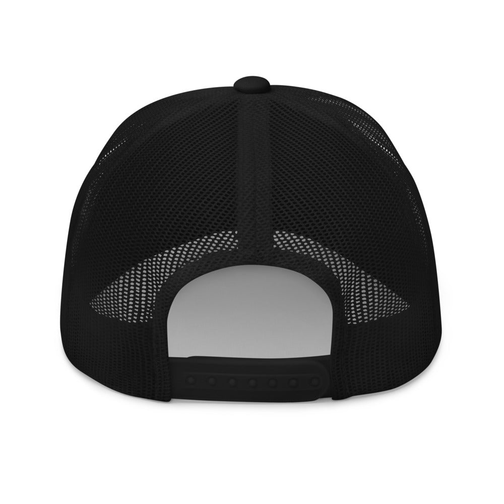 【HOCKEY】 REVERSE TRUCKER BLACK Hockey Reverse Trucker Hat - black | Tactics